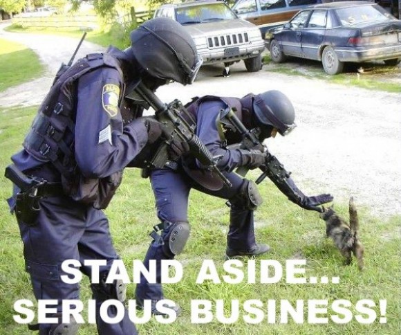 Stand aside... Serious Business!