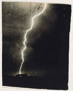 Lightning photo by William Jennings c. 1882