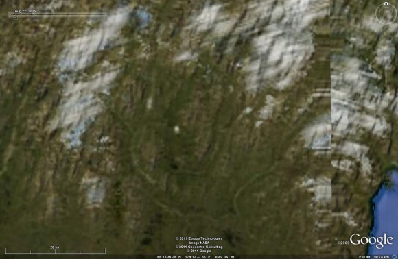 Chukotka via Google Earth 2005