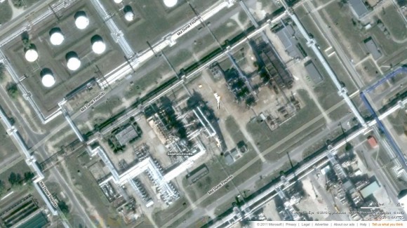 Szazhalombatta Oil 2 via bing Maps