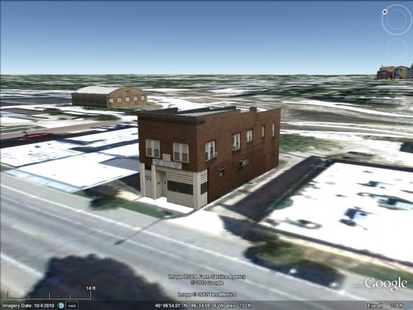 Digital model of 212 S First St in Champaign Illinois
